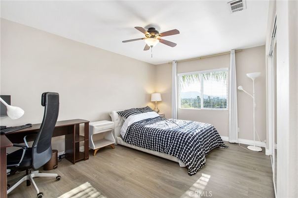 Bedroom, Home Office, Interior, Wood Texture Flooring