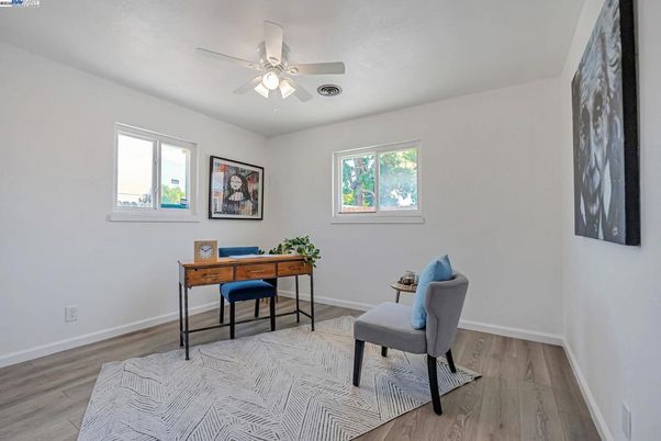 Home Office, Interior, Wood Texture Flooring