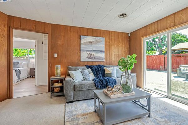 Interior, Living room, Wooden Walls
