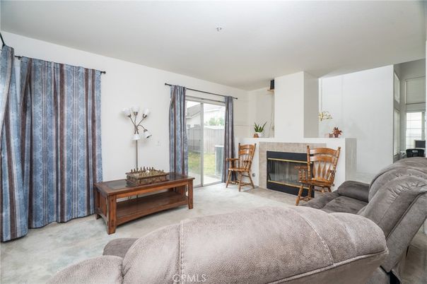 Bedroom, Fireplace, Interior