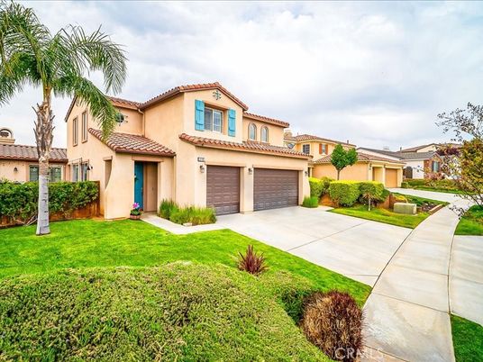 Attached, Backyard, Exterior, Facade, Mediterranean