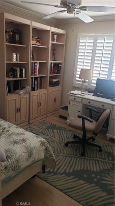 Bedroom, Home Office, Interior, Wood Texture Flooring