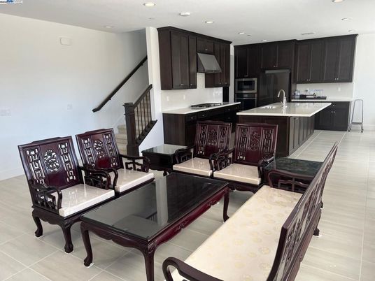 Dining room, Interior, Kitchen, Recessed Lighting