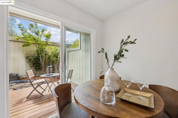 Dining room, Interior, Wood Texture Flooring