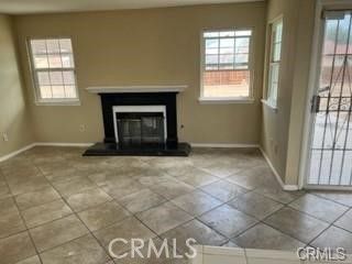 Empty room, Fireplace, Interior