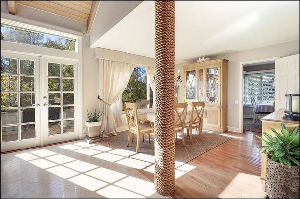 Dining room, Interior, Wooden Ceilings, Wood Texture Flooring