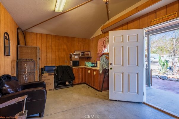 Interior, Kitchen, Wooden Walls