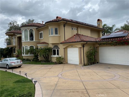 Attached, Exterior, Facade, Solar Panels, Mediterranean