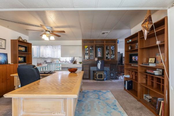 Fireplace, Home Office, Interior