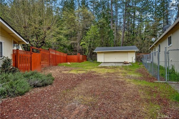 Backyard, Detached Garage, Exterior