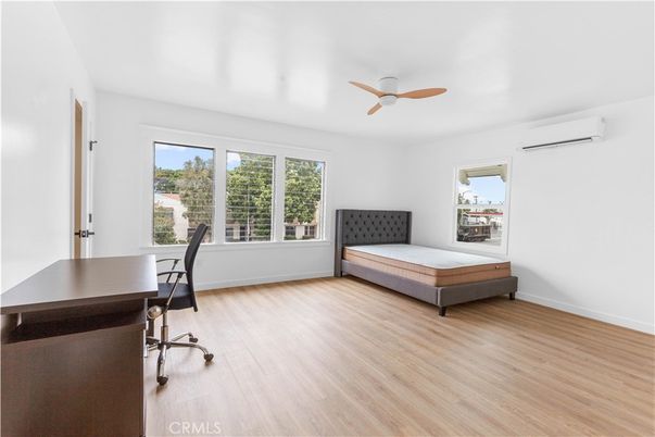 Bedroom, Home Office, Interior, Wood Texture Flooring