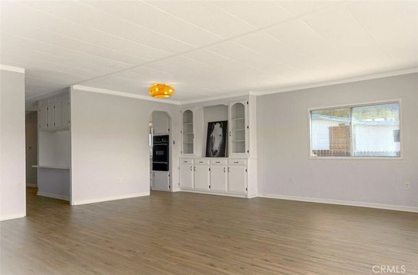Empty room, Interior, Kitchen, Wood Texture Flooring