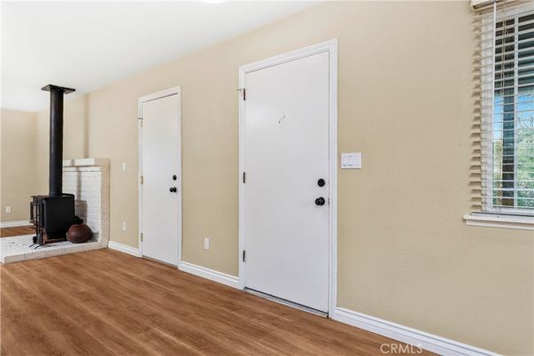 Empty room, Fireplace, Interior, Wood Texture Flooring