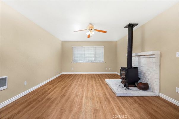 Empty room, Fireplace, Interior, Wood Texture Flooring