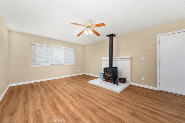 Empty room, Fireplace, Interior, Wood Texture Flooring