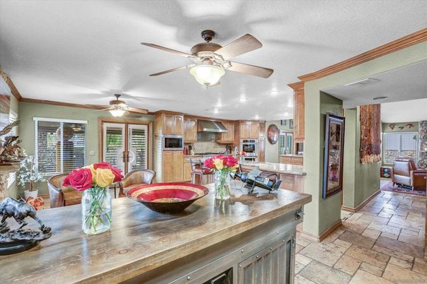 Dining room, Interior, Kitchen, Recessed Lighting, Stainless Steel Appliances