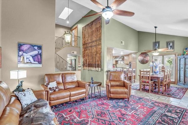 Dining room, Interior, Kitchen, Living room, Pendant Lights