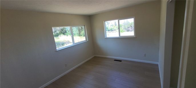 Empty room, Interior, Wood Texture Flooring