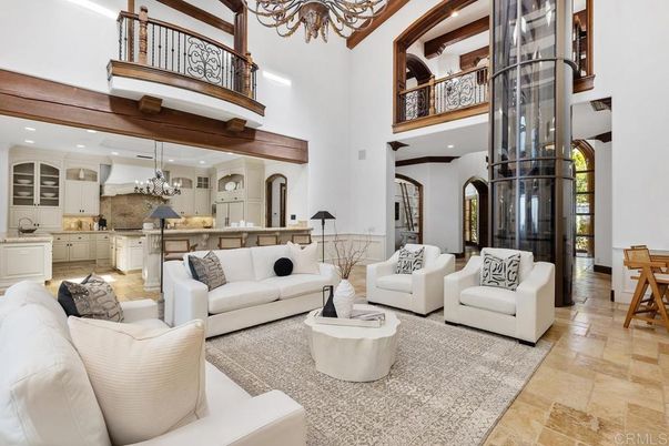 Chandelier, Interior, Kitchen, Living room, Recessed Lighting