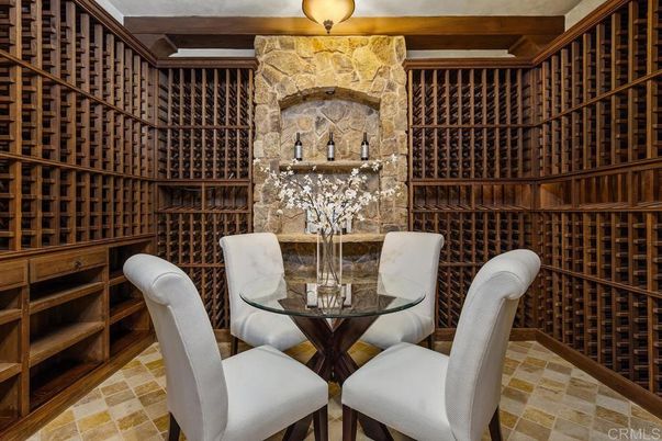 Interior, Stone Walls, Wine Storage