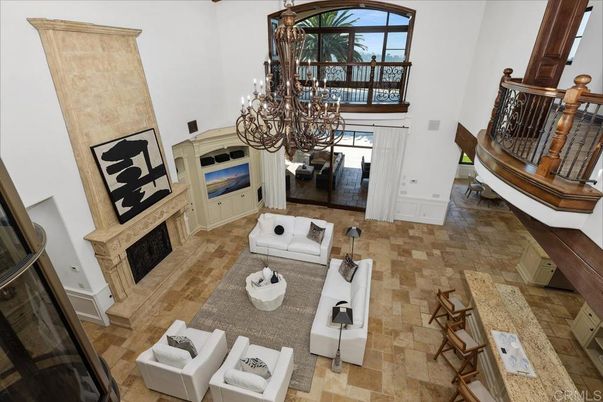 Chandelier, Dining room, Fireplace, Interior, Living room