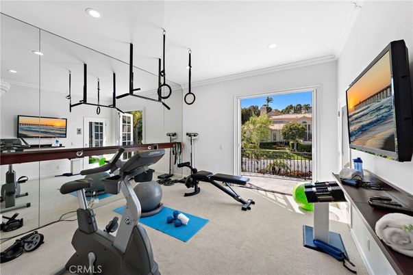 Fitness Equipment, Interior, Recessed Lighting