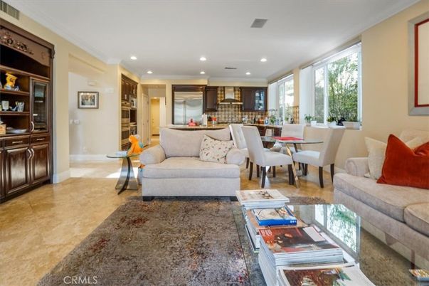 Dining room, Interior, Kitchen, Living room, Recessed Lighting, Stainless Steel Appliances