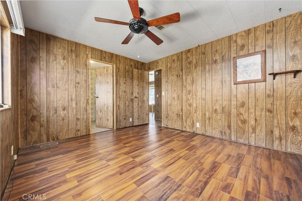 Empty room, Interior, Wood Texture Flooring, Wooden Walls