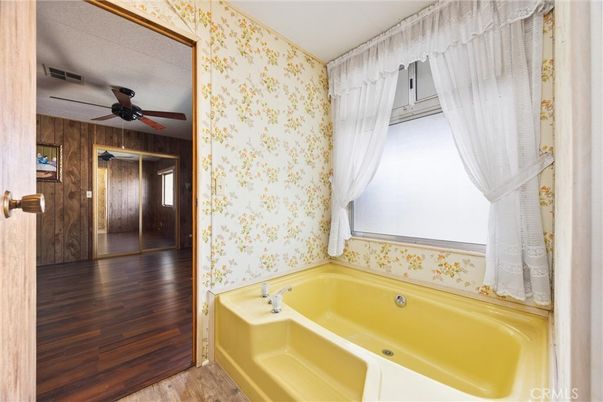 Bathroom, Interior, Wood Texture Flooring, Wooden Walls
