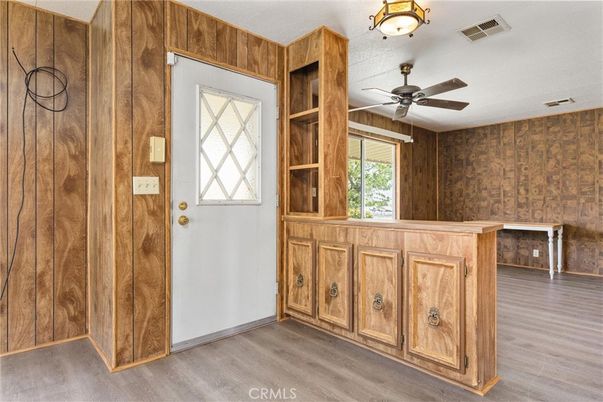 Empty room, Interior, Wood Texture Flooring, Wooden Walls