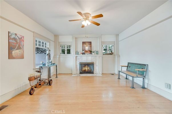 Fireplace, Interior, Wood Texture Flooring