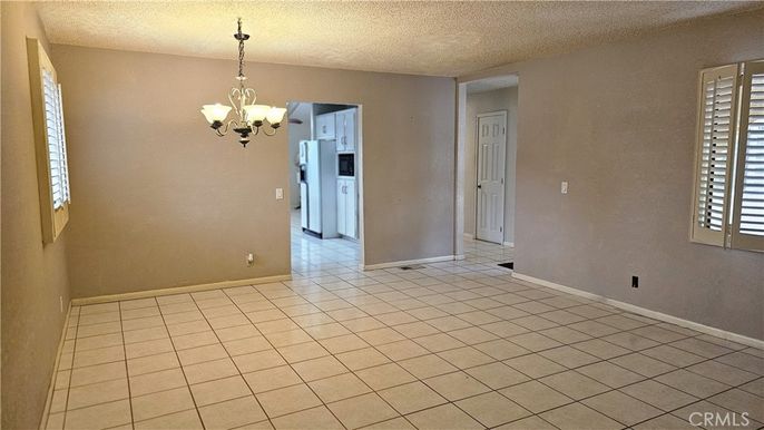 Chandelier, Empty room, Interior