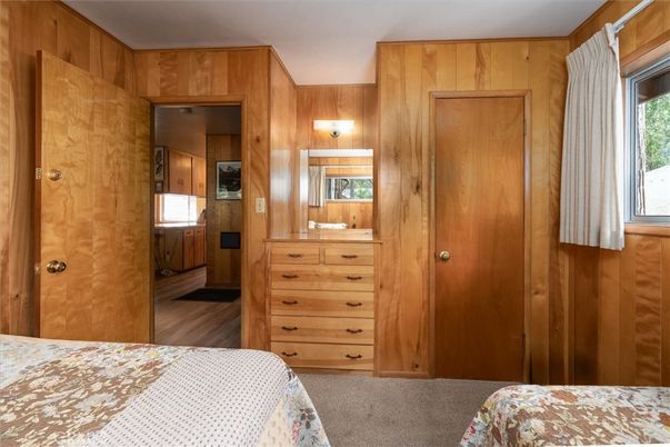 Bedroom, Interior, Wooden Walls