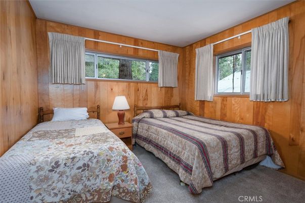 Bedroom, Interior, Wooden Walls