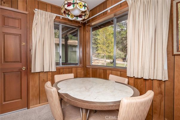 Dining room, Interior, Wooden Walls