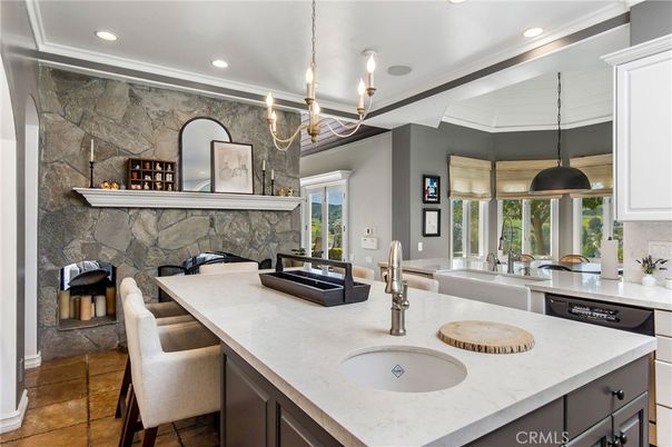 Interior, Kitchen, Pendant Lights, Recessed Lighting