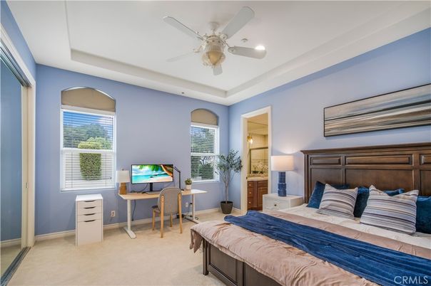 Bedroom, Home Office, Interior, Recessed Lighting