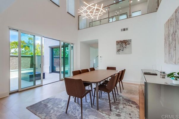 Dining room, Interior, Pendant Lights