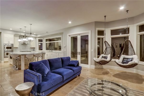 Dining room, Interior, Kitchen, Living room, Pendant Lights, Recessed Lighting, Stainless Steel Appliances