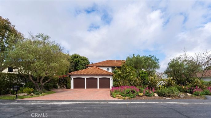 Attached, Detached Garage, Exterior, Facade, Mediterranean
