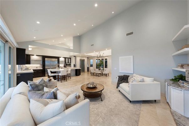 Dining room, Interior, Kitchen, Living room, Pendant Lights, Recessed Lighting