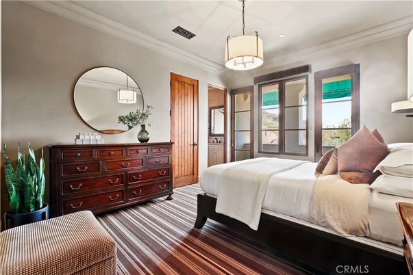 Bedroom, Interior, Pendant Lights, Recessed Lighting