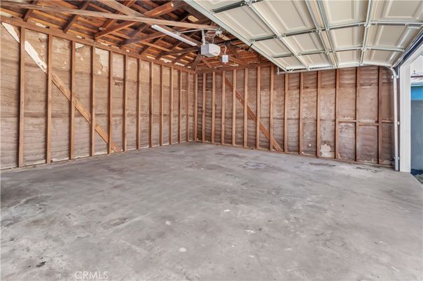 Garage, Interior, Wooden Beams, Wooden Ceilings, Wooden Walls
