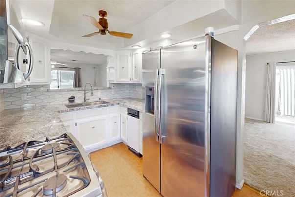 Interior, Kitchen, Recessed Lighting, Stainless Steel Appliances
