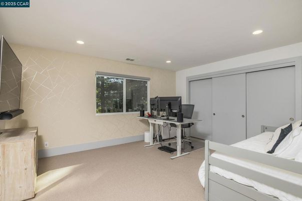 Home Office, Interior, Recessed Lighting