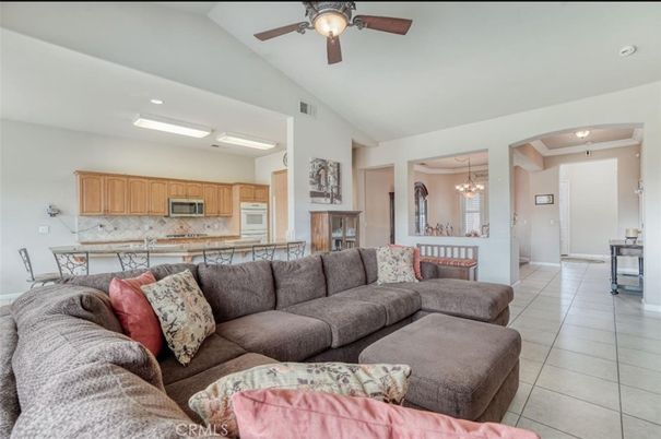 Dining room, Interior, Kitchen, Living room, Recessed Lighting