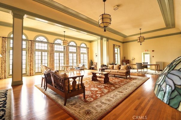 Dining room, Interior, Living room, Pendant Lights, Wood Texture Flooring