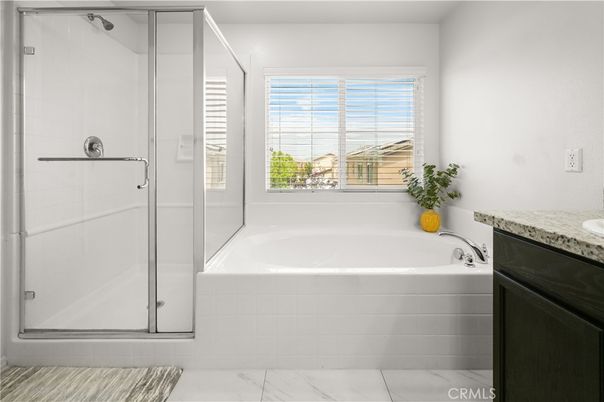 Bathroom, Glass Shower, Interior, Marble