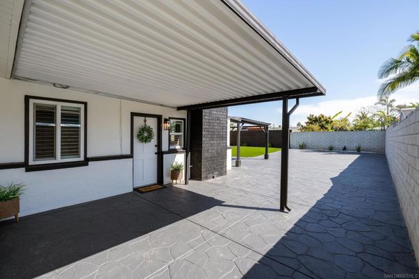 Backyard, Exterior