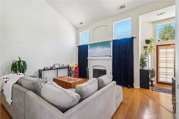 Fireplace, Interior, Living room, Wood Texture Flooring